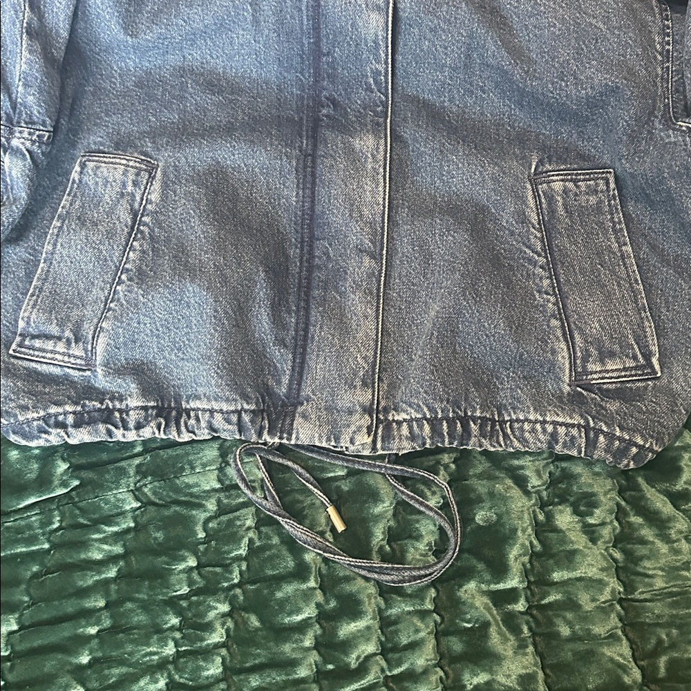 Madewell Denim Crop Field Jacket - Picture 6 of 8